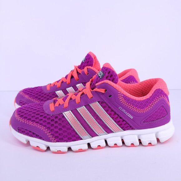 Adidas ClimaCool Women’s Running Shoes Purple Pink Sz 5 G87121 Ortholite - Picture 6 of 16